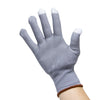 Single GloveUp glove being worn on a hand.